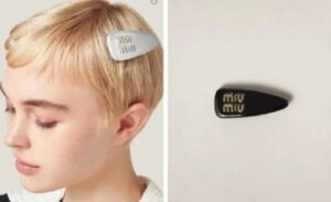 Suddenly became popular, the Miu Miu 3,250 RMB hairpin was sold out in Chinese online malls.
