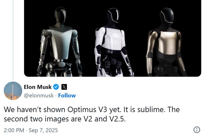 Tesla Optimus V3 Mass Production Nears — Musk: Design Being Finalized